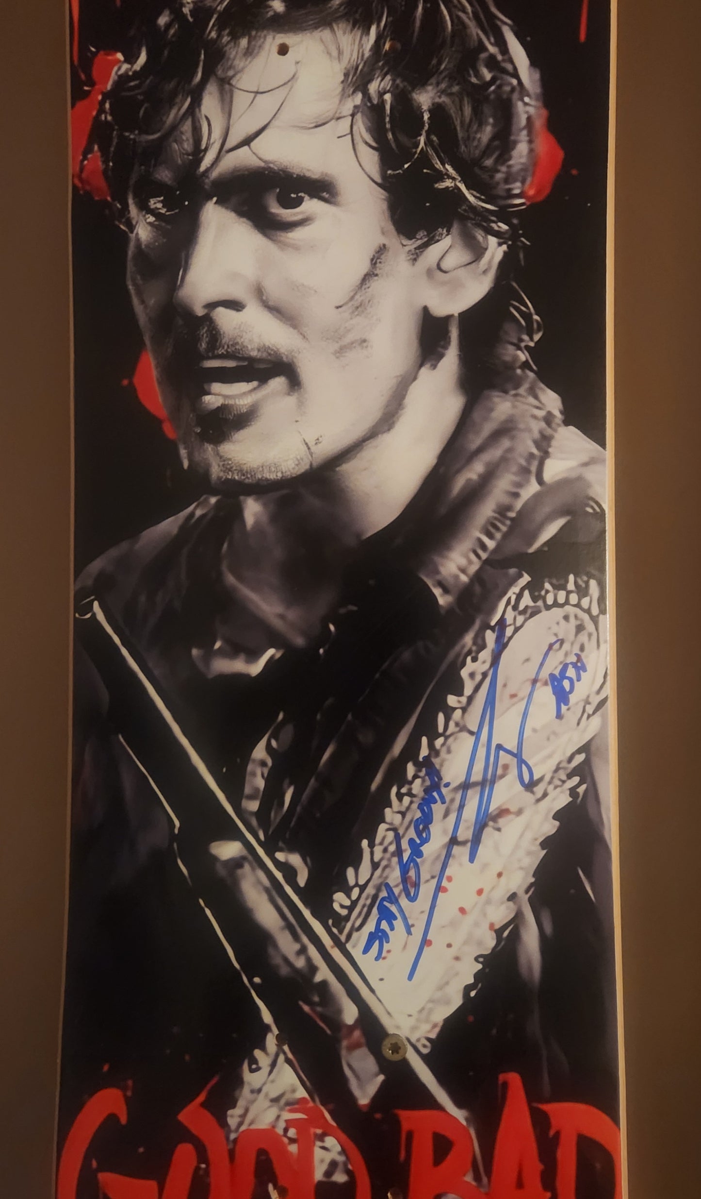Bruce Campbell SIGNED Army of Darkness deck