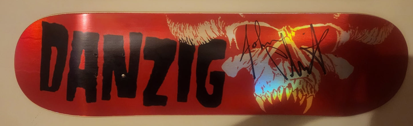 John Christ SIGNED Danzig deck! One of a kind!