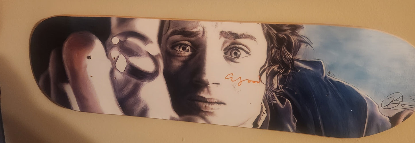 Elijah Wood SIGNED Lord of the Rings deck!