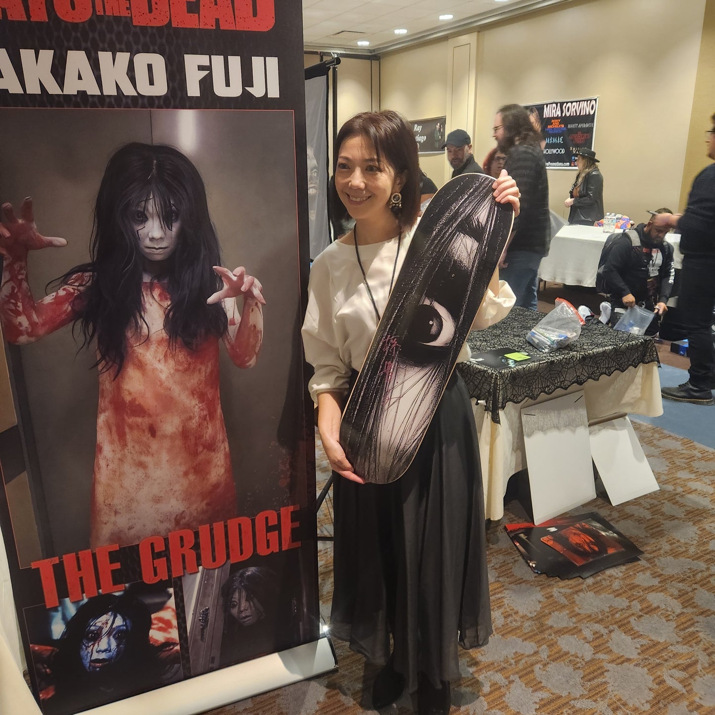 Takako Fuji SIGNED The Grudge glow in the dark deck!