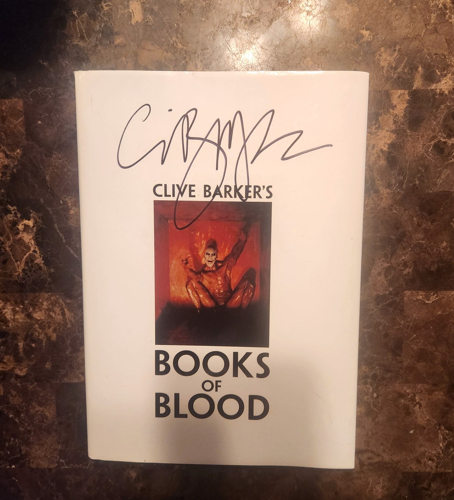 Clive Barker SIGNED Books of Blood