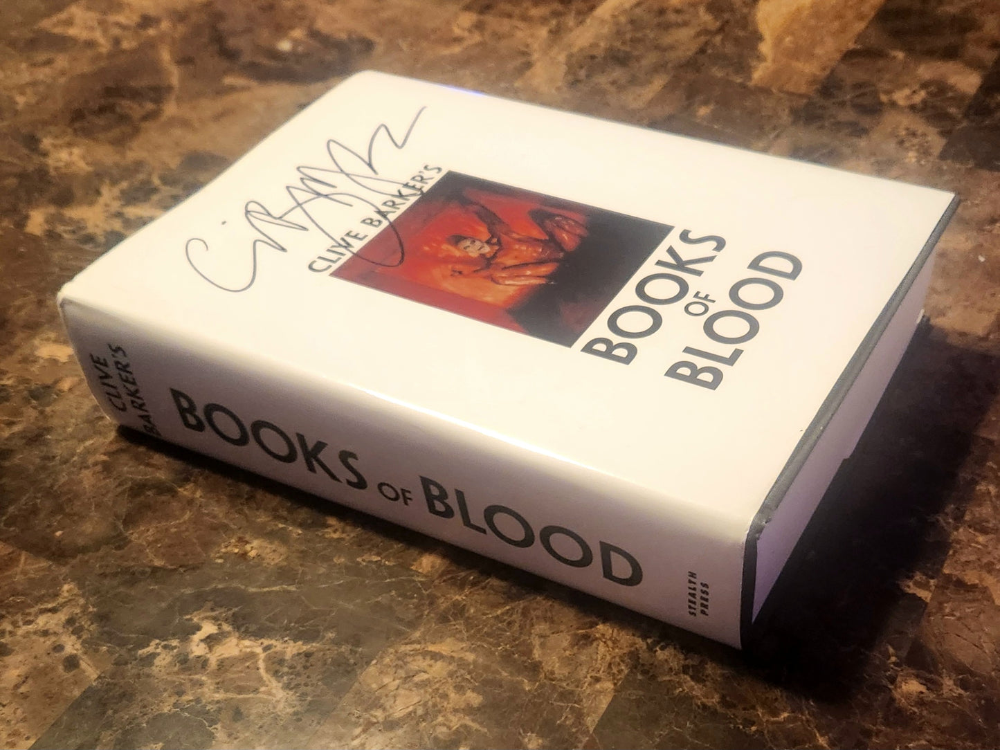 Clive Barker SIGNED Books of Blood