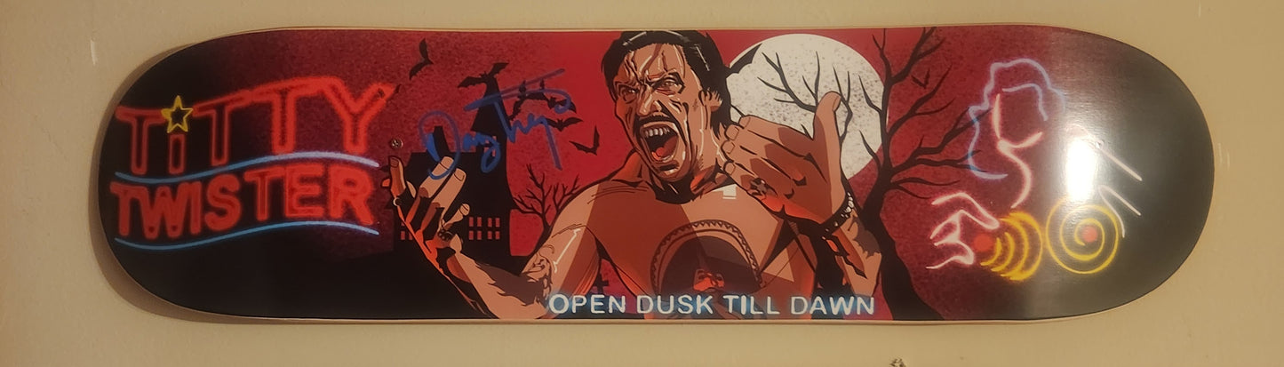 Danny Trejo SIGNED From Dusk Til Dawn deck