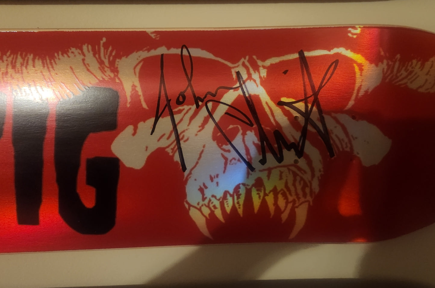 John Christ SIGNED Danzig deck! One of a kind!
