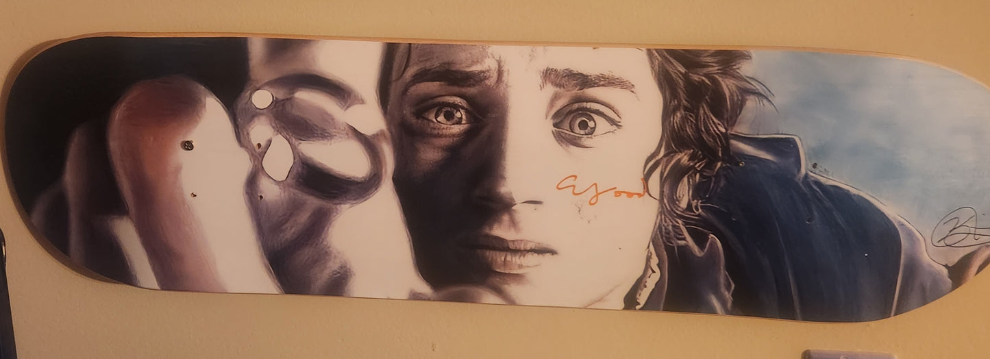Elijah Wood SIGNED Lord of the Rings deck!