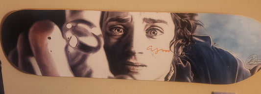 Elijah Wood SIGNED Lord of the Rings deck!