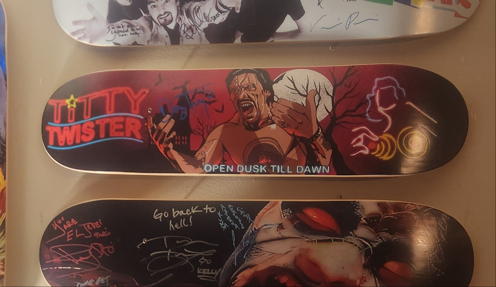 Danny Trejo SIGNED From Dusk Til Dawn deck