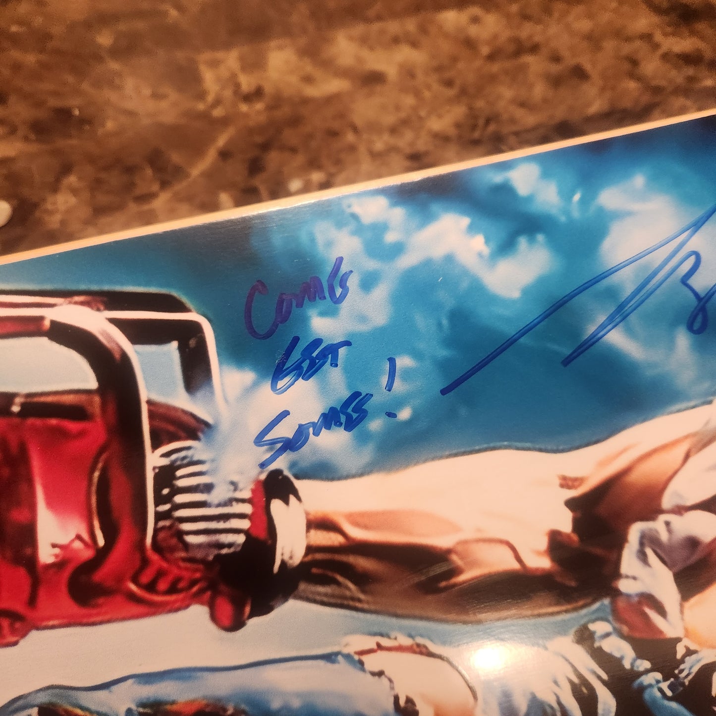 Bruce Campbell SIGNED Army of Darkness deck