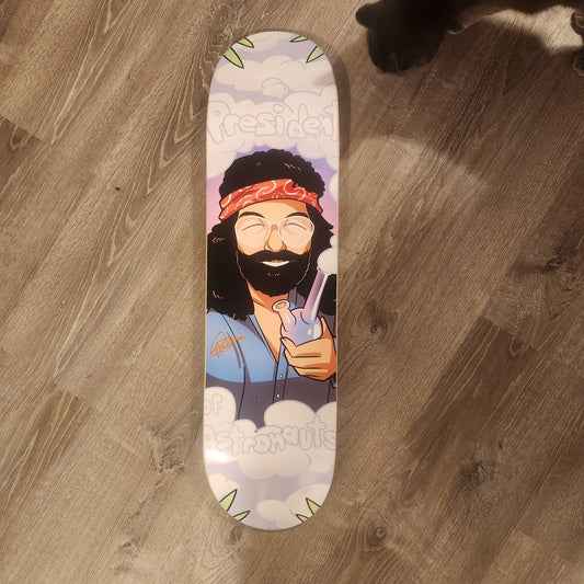 Tommy Chong SIGNED deck!