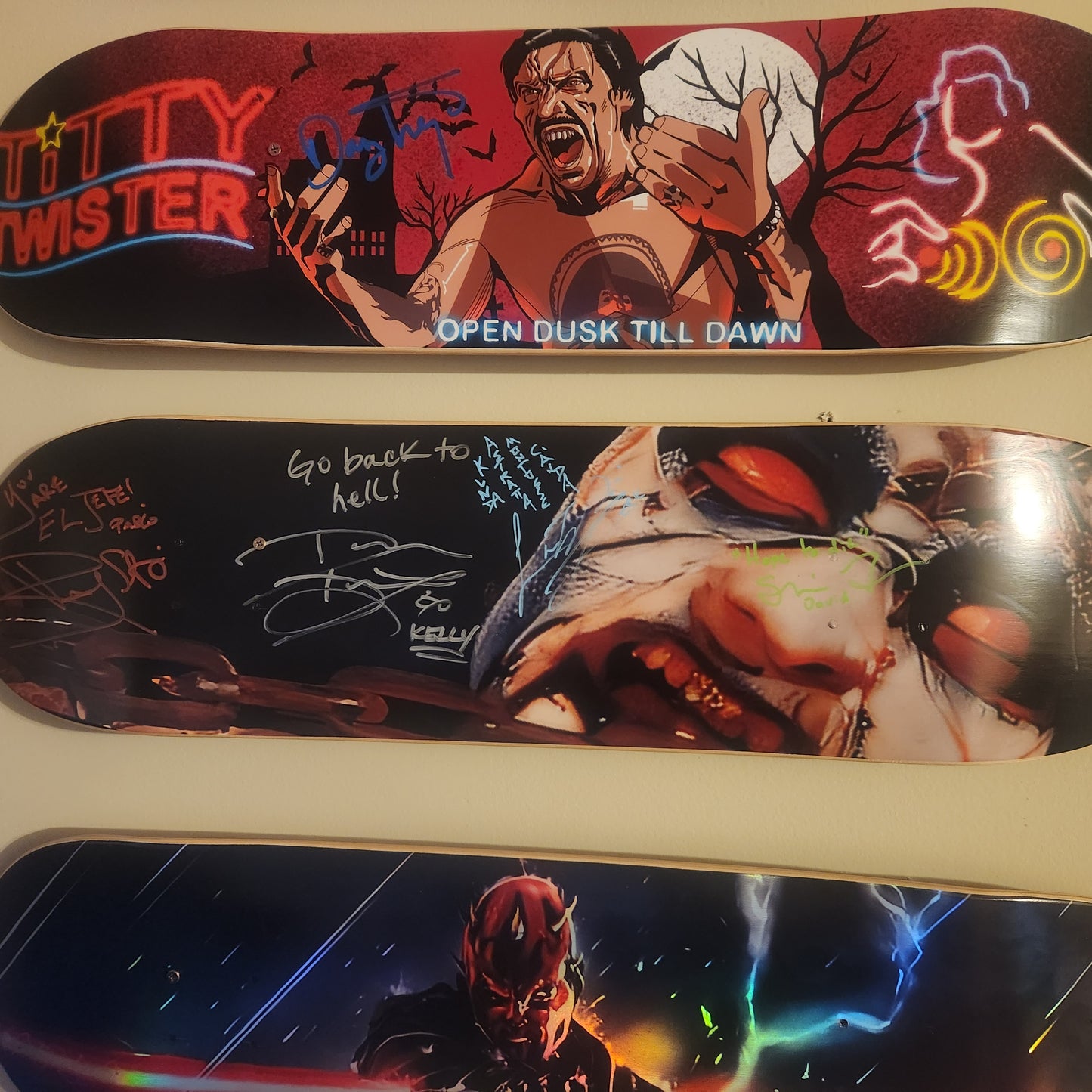 Danny Trejo SIGNED From Dusk Til Dawn deck