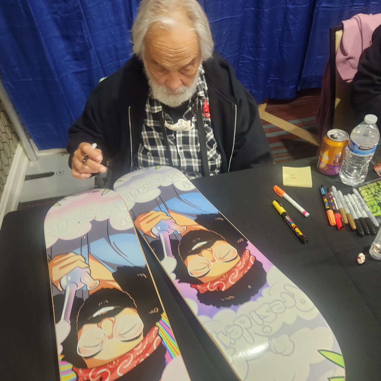 Tommy Chong SIGNED deck!