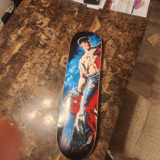 Bruce Campbell SIGNED Army of Darkness deck